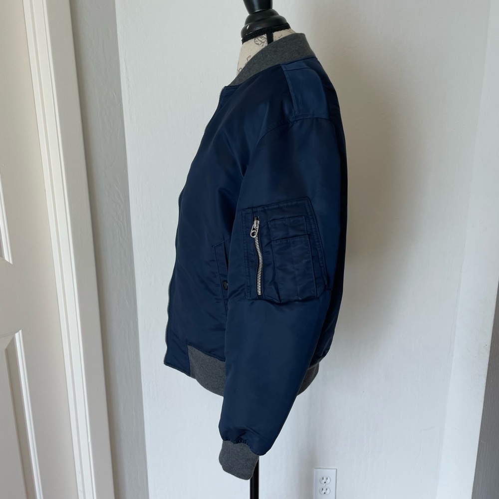 💙 Authentic Rag & Bone Manston Bomber Jacket. - Picture 2 of 8
